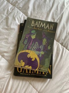 Batman Two Face and the Riddler Comic