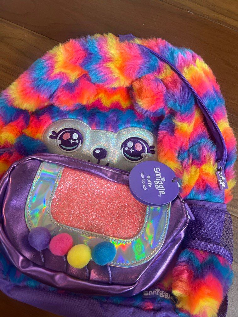 Fluffy backpack smiggle cheap