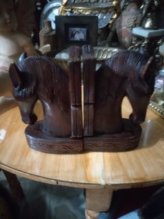 bookends made of narra wood