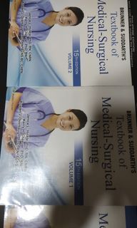 Brunner & Suddharth's Medical Surgical Nursing 15th ed.