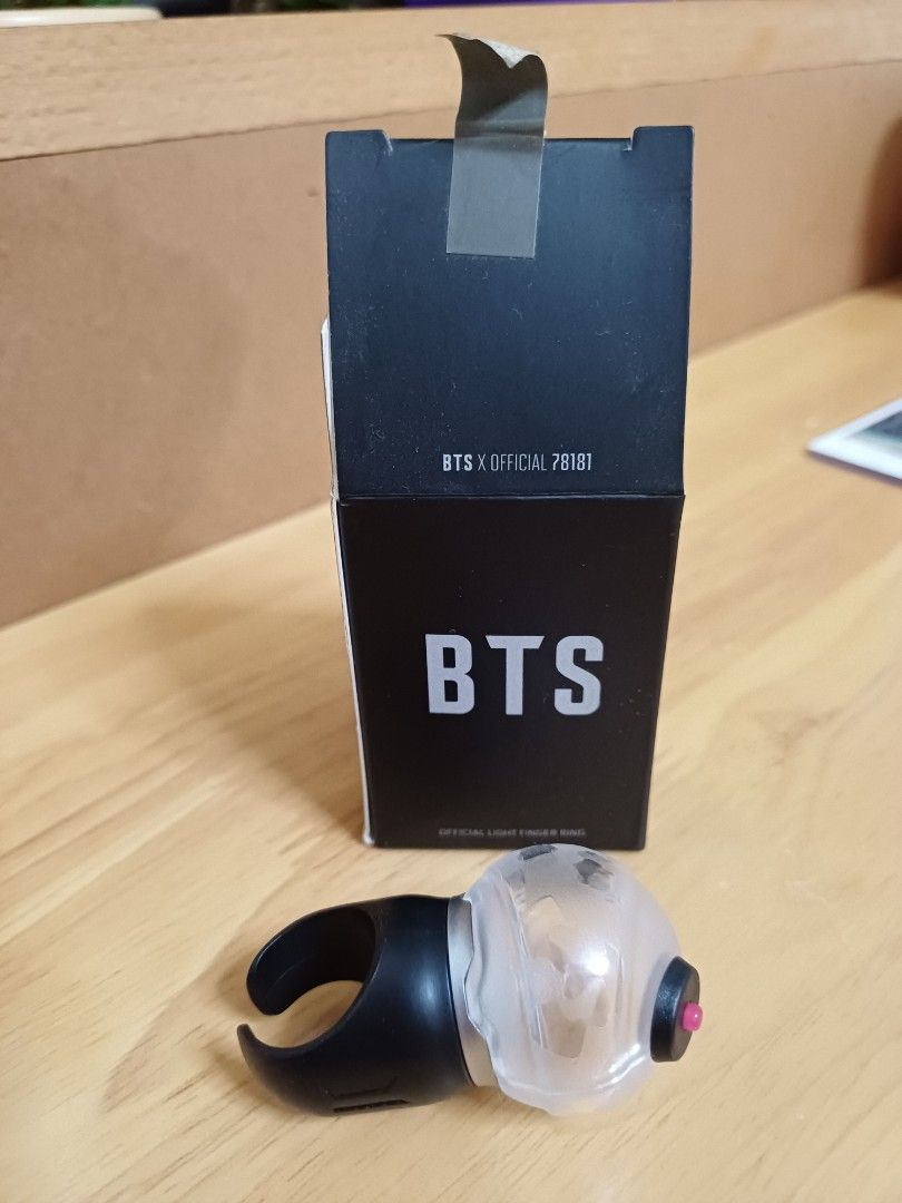 Bts light finger ring mini army bomb Carousell