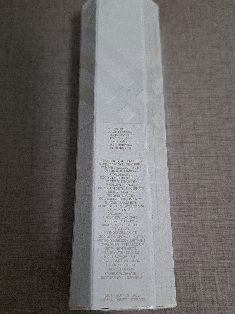 Burberry body milk 35ml deals