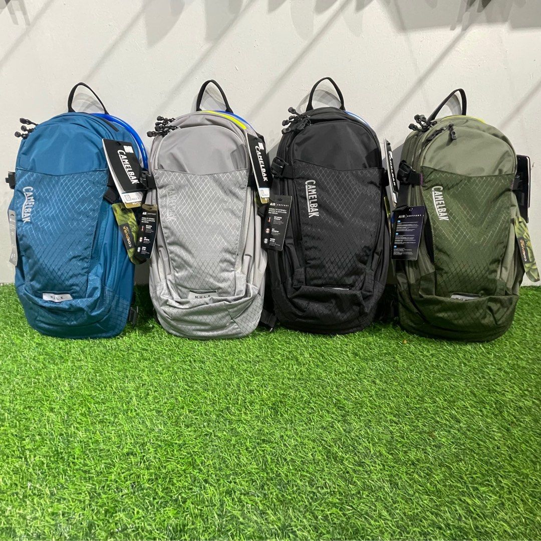 Camelbak M.U.L.E 12 Cycling Hiking Hydration Bag with Crux Reservoir 3Litres Sports Equipment Bicycles Parts Parts Accessories on Carousell