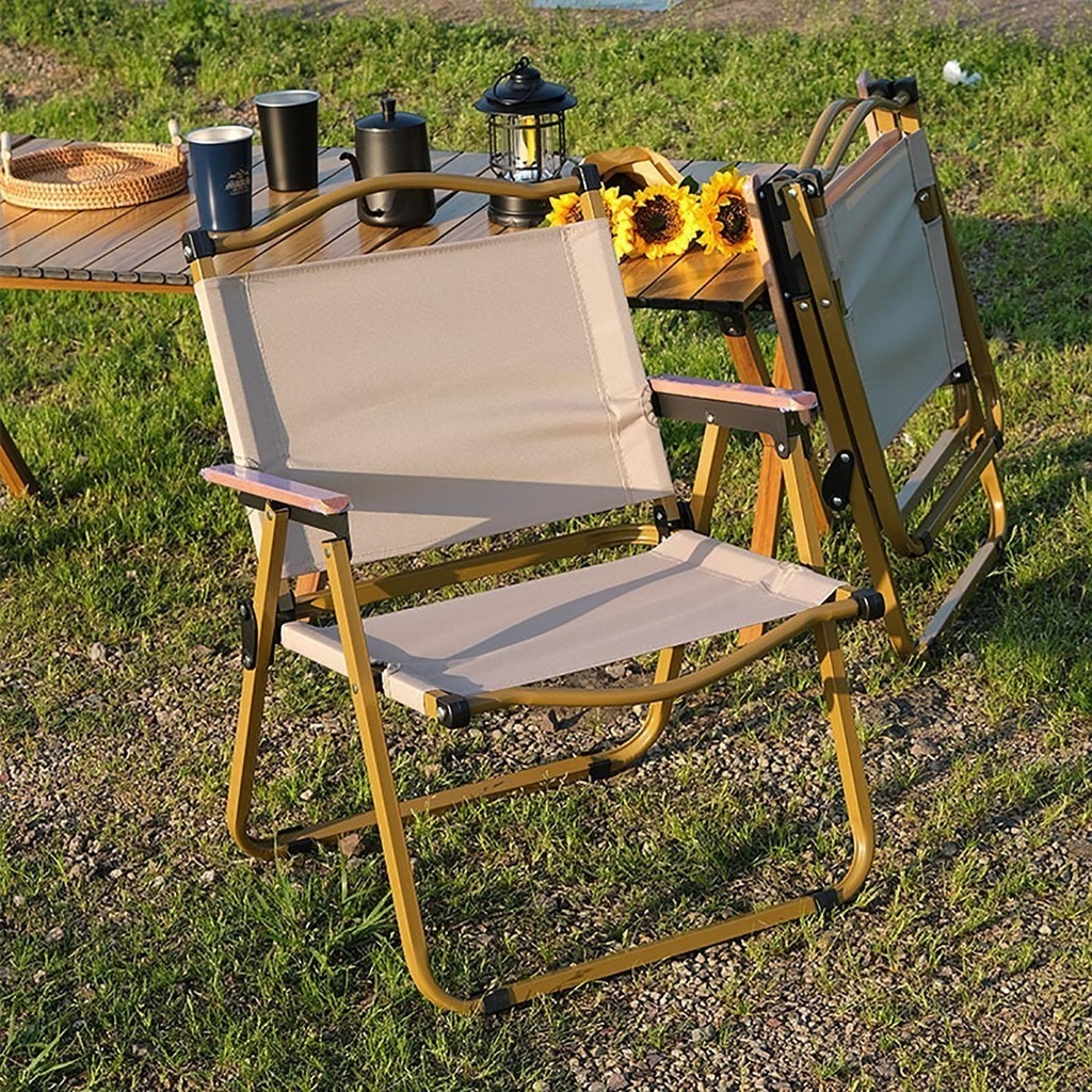 Camping portable folding chairs Product Description Sports Equipment Hiking Camping on Carousell