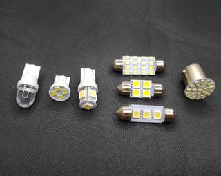 CAR LED INTERIOR FOR T10 MAP DOME LICENSE PLATE LIGHTS WHITE, 1-PC per ORDER