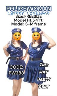 Career Costume police woman‼️