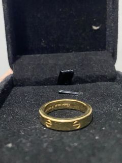 Cartier ring size 5 and 6 available 18k saudi gold
