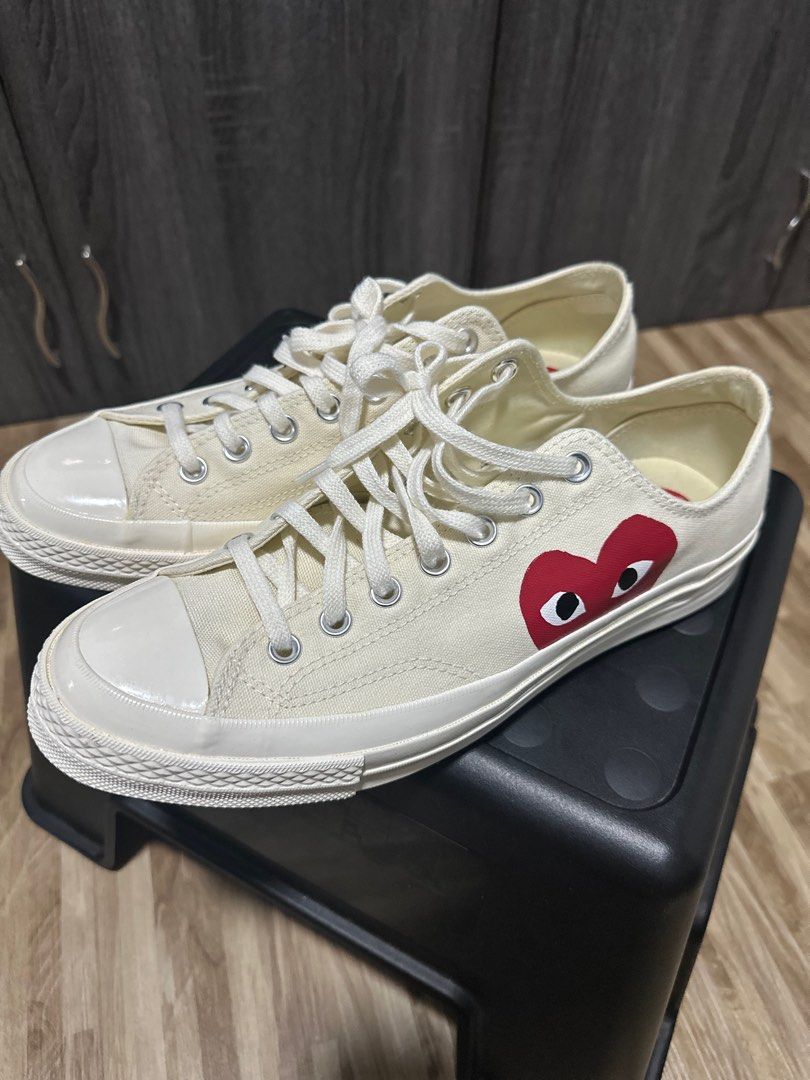 Cdg low top white hotsell