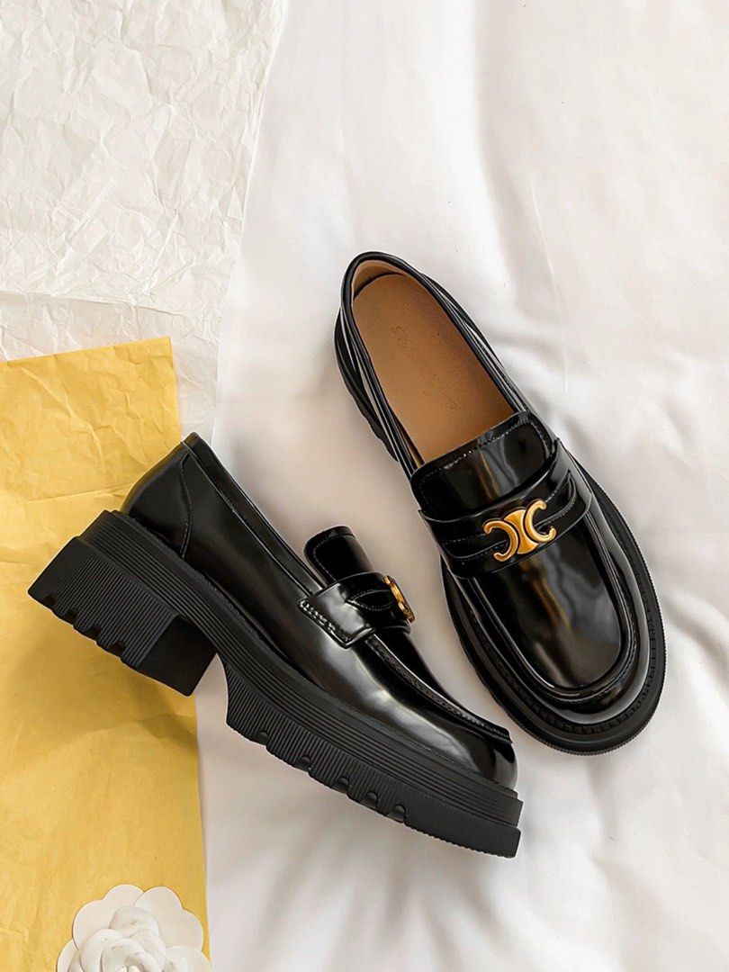 Celine platform loafers store