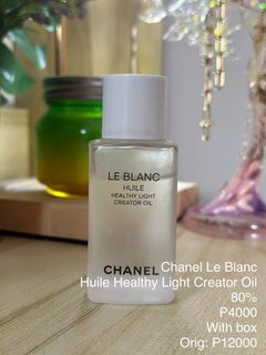 Chanel Le Blanc Huile Healthy Light Creator Oil