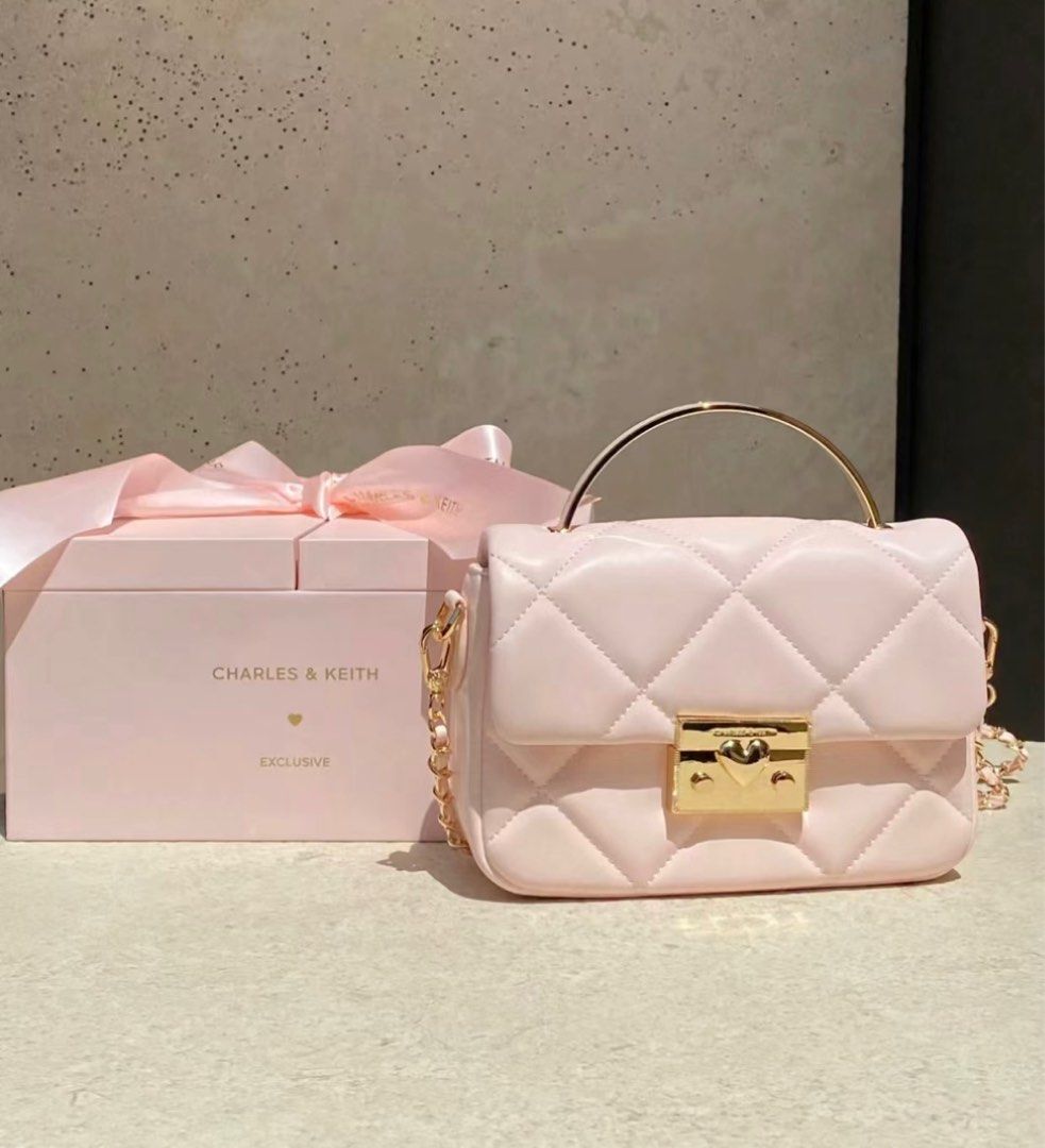 Medical Devices Charles And Keith Limited Edition Bag Pink Charles