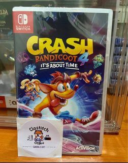Crash Bandicoot 4 It’s About Time Nintendo Switch (Brand New)