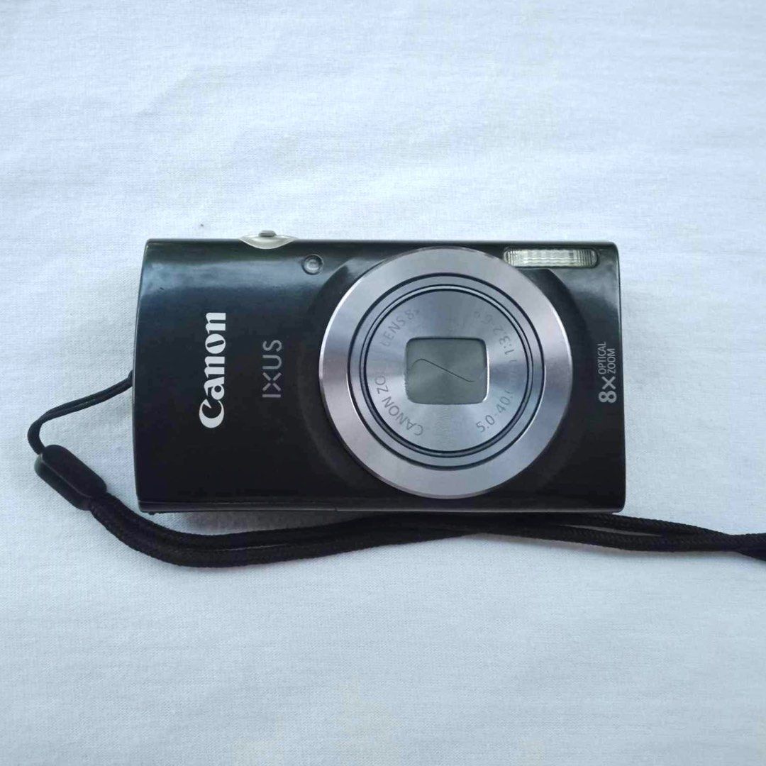 Digital Camera Canon IXUS 160 20megapixel (Category: Cameras) located in Valenzuela. Submitted by alfeopaulramos7490 (Listing ID 1302098396, Image 1). Description: Canon IXUS 160 20.0 megapixel P7,999 ONLY +sf Inclusion: * canon ixus 160 body * original canon battery * original canon wrist strap * sd card * charger - READY TO USE - NO ISSUE - ALL BUTTONS ARE WORKING NO HARD PRESS MANILA AREA. **WITH WARRANTY TO GUARANTEE THE UNIT HAS NO ISSUE** D