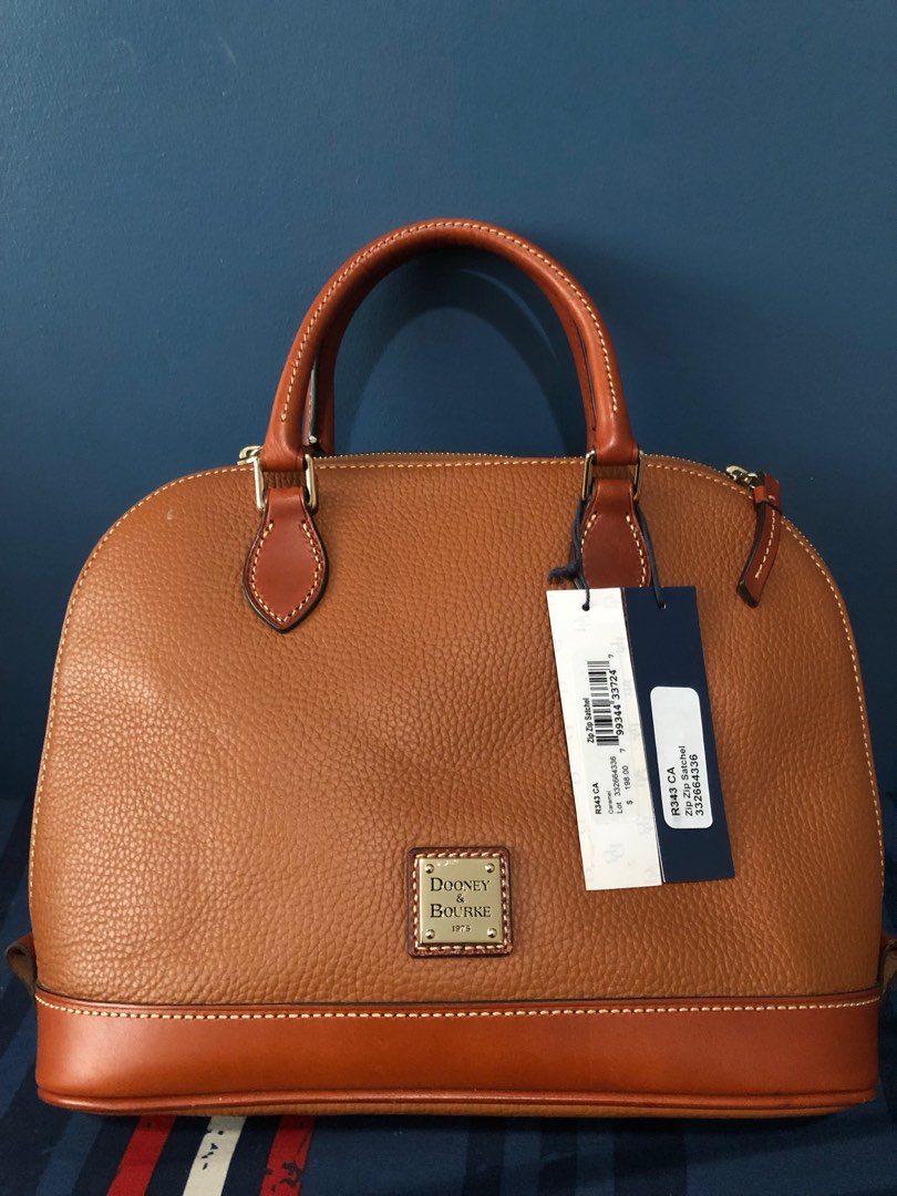Sac Fourre-tout Dooney & Bourke En Cuir - Bandoulière Longue, Occasion, Intérieur Sale
