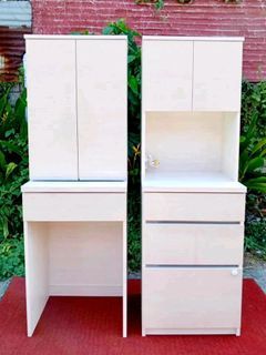 Dresser Cabinet Set
24”L x 18”W x 71”H
Php 10,900 set