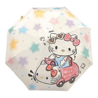 Driving Hello Kitty Umbrella
