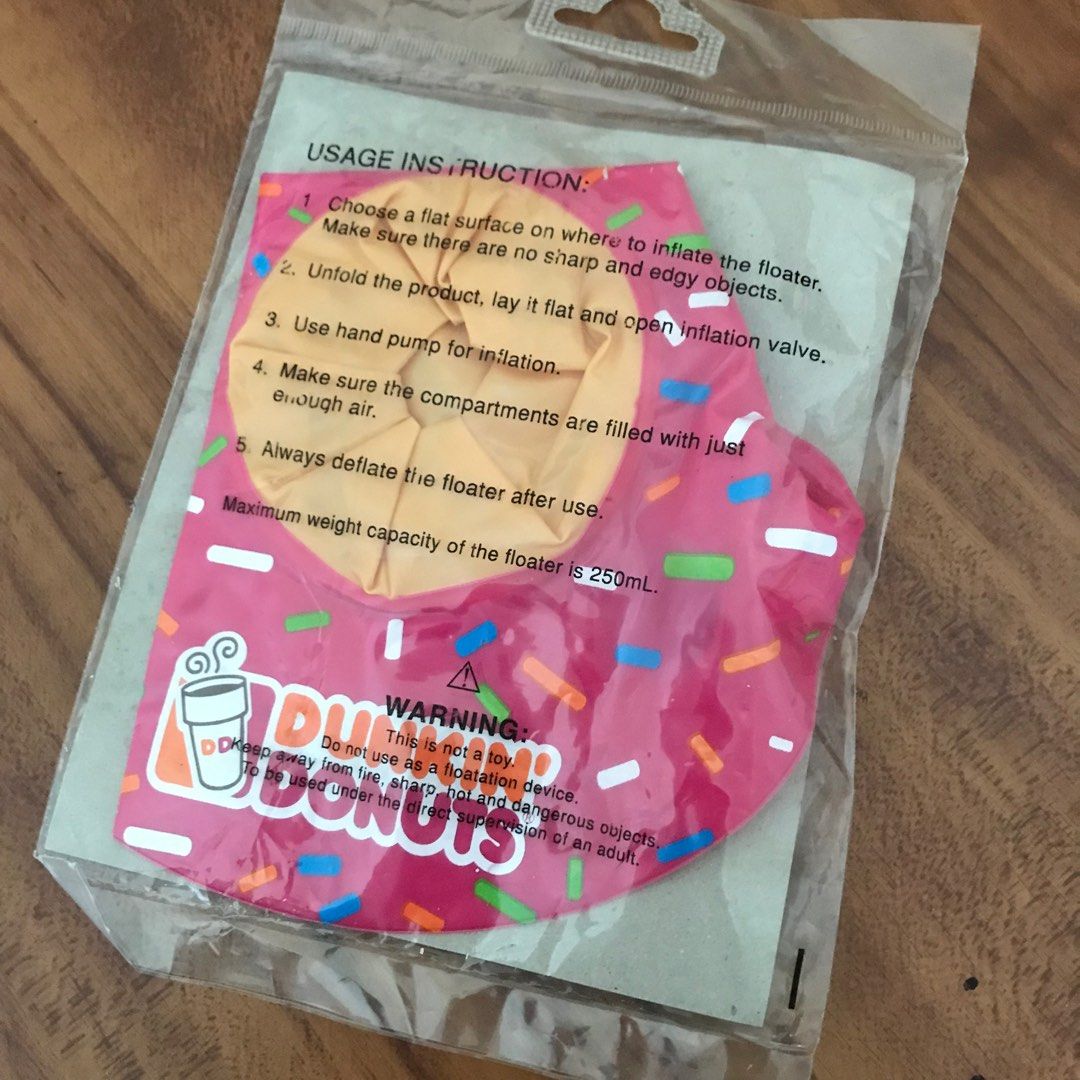 Dunkin Donuts Beverage Floater (Category: Water Bottles & Tumblers) located in Caloocan City. Submitted by wearweare (Listing ID 1302049238, Image 2). Description: .