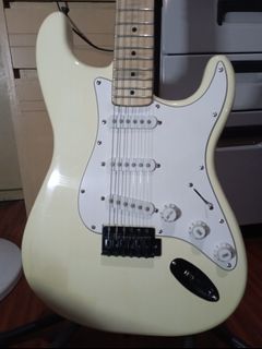 RJ Terracaster Electric Guitar White