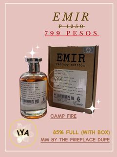 EMIR Camp Fire (Maison Margiela By The Fireplace Dupe)