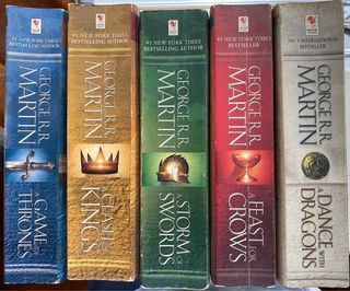 Game of Thrones set of five books
