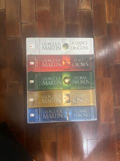 George R.R. Martin - A Song of Ice and Fire book set, includes A Game of Thrones - Sealed & Brand New