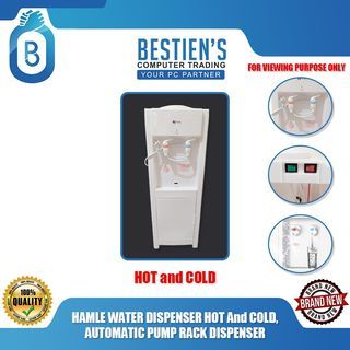 HAMLE WATER DISPENSER HOT And COLD, AUTOMATIC PUMP RACK DISPENSER