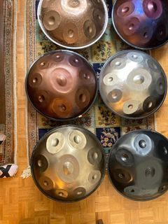 Hangdrum handpan crafted and tuned in iran arrived manila 9 notes d kurd scales