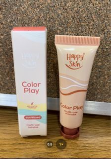 Happy Skin Lip and Cheek Tint Mousse (Sunkissed)