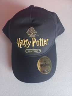 Harry Potter Black Cotton Cap