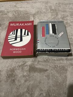 Haruki Murakami (500 for both)