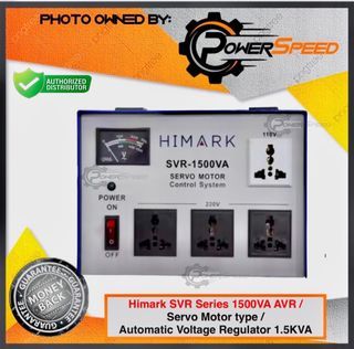 Himark 1500w AVR Automatic Voltage Regulator 1500VA Servo Motor Type 1.5KVA AVR Time Delay Power On