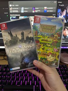 Hogwarts Legacy and Stardew Valley