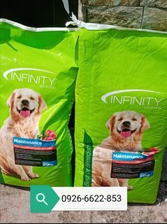 infinity adult dog food 20kg sack free delivery