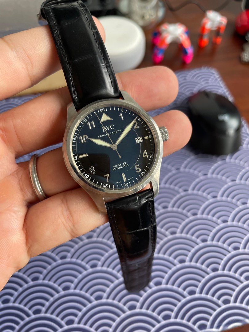 IWC Mark XV Spitfire 15 XVI XVII XVIII XX Watch dress sports watch aviator pilot flieger Men s Fashion Watches Accessories Watches on Carousell