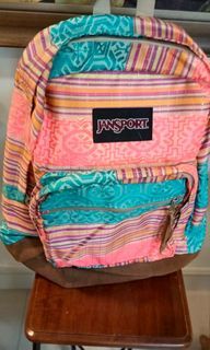 Jansport multicolor laptop backpack
