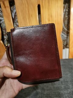 Japan leather compact wallet