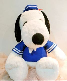 Jumbo Sailor Snoopy Plush
