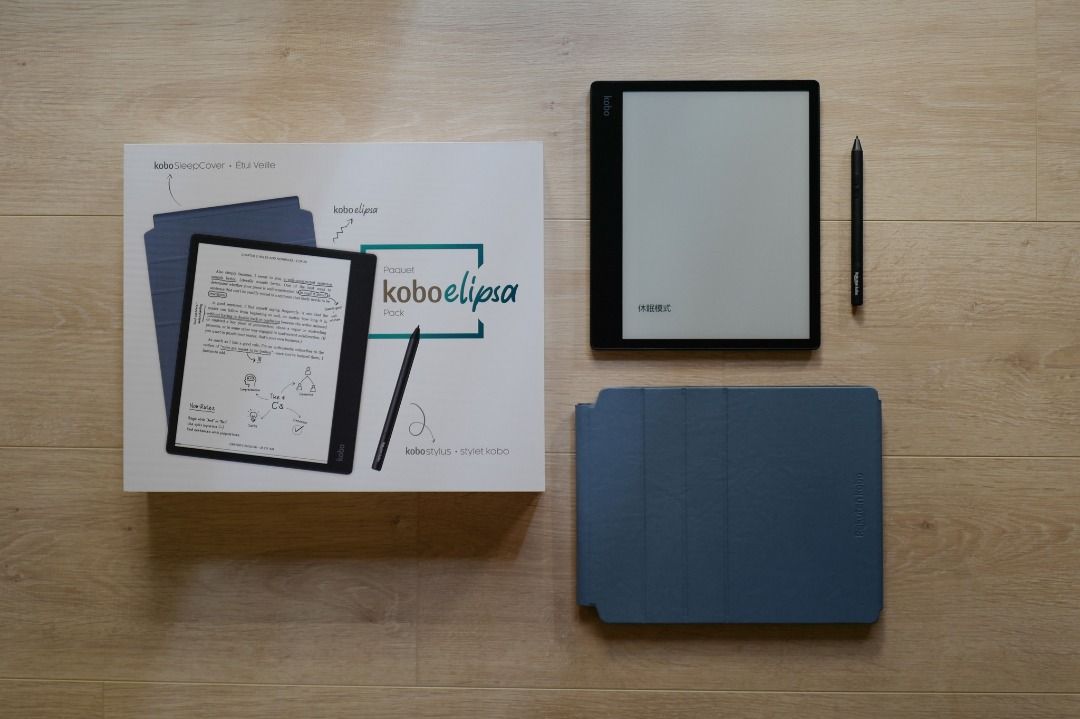 樂天 Kobo Elipsa 10.3吋 電子書閱讀器套組 ＋ 原廠Kobo Stylus 觸控筆 磁感應保護殼 照片瀏覽 2