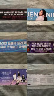 kpop concert official banners