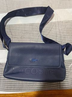 LACOSTE blue sling bag