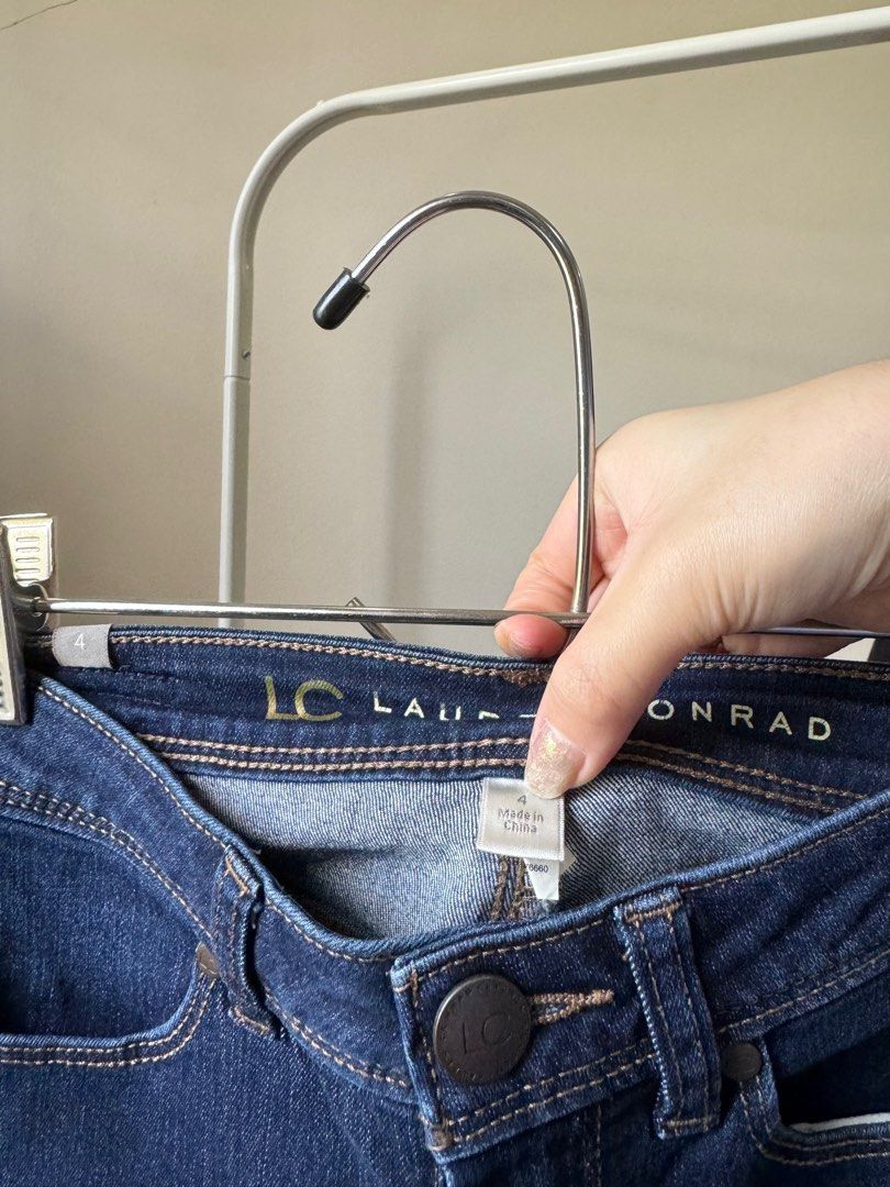 Lauren Conrad Dark Blue Jeggings Jeans Women s Fashion Bottoms Jeans on Carousell