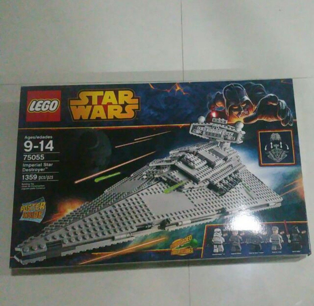Lego 75055 Imperial Star destroyer without minifigures Hobbies Toys Toys Games on Carousell