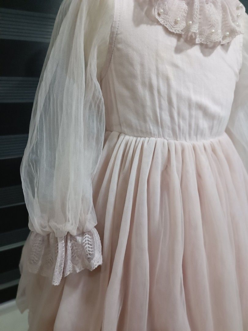 Light old rose casual dress Babies Kids Babies Kids Fashion on Carousell