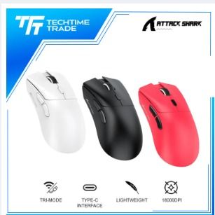 LOWEST PRICE💯 ATTACK SHARK R1 WIRELESS / TRI-MODE GAMING MOUSE‼️‼️