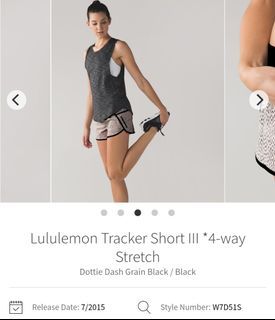 Lululemon Tracker Shorts