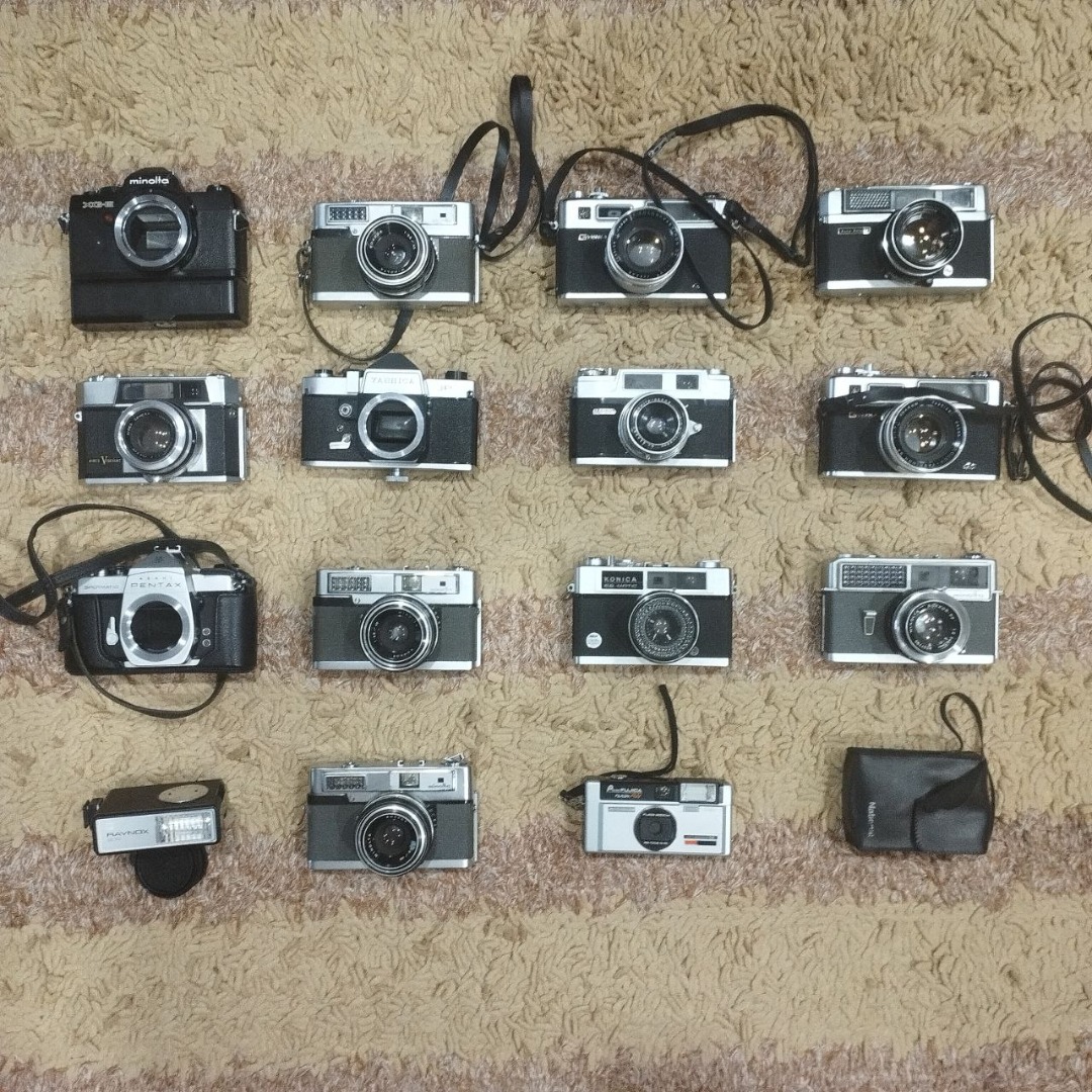 Lump sum Minolta/Pentax/Yashica/Mamiya Film Camera (Not working/Spare ...