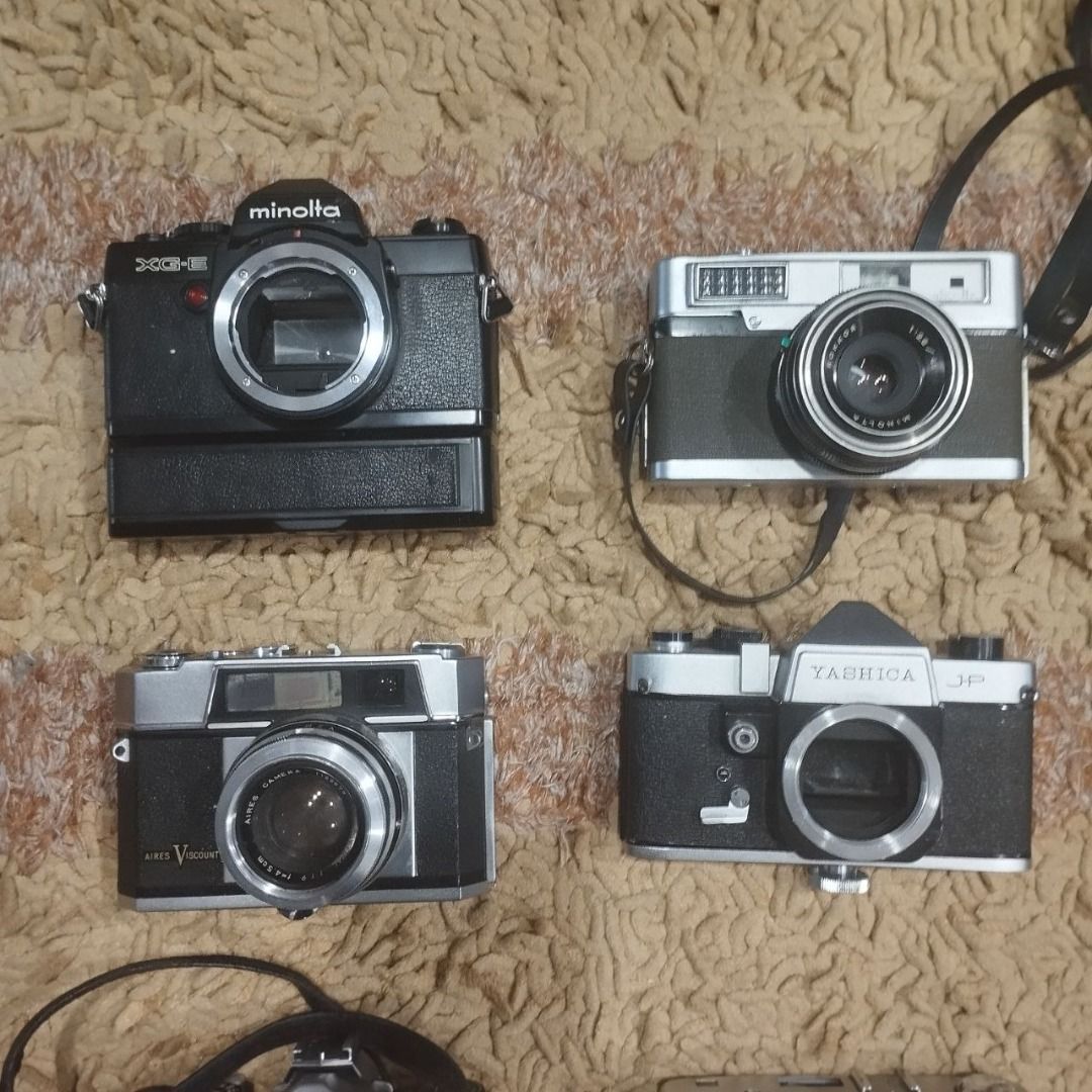 Lump sum Minolta/Pentax/Yashica/Mamiya Film Camera (Not working/Spare ...
