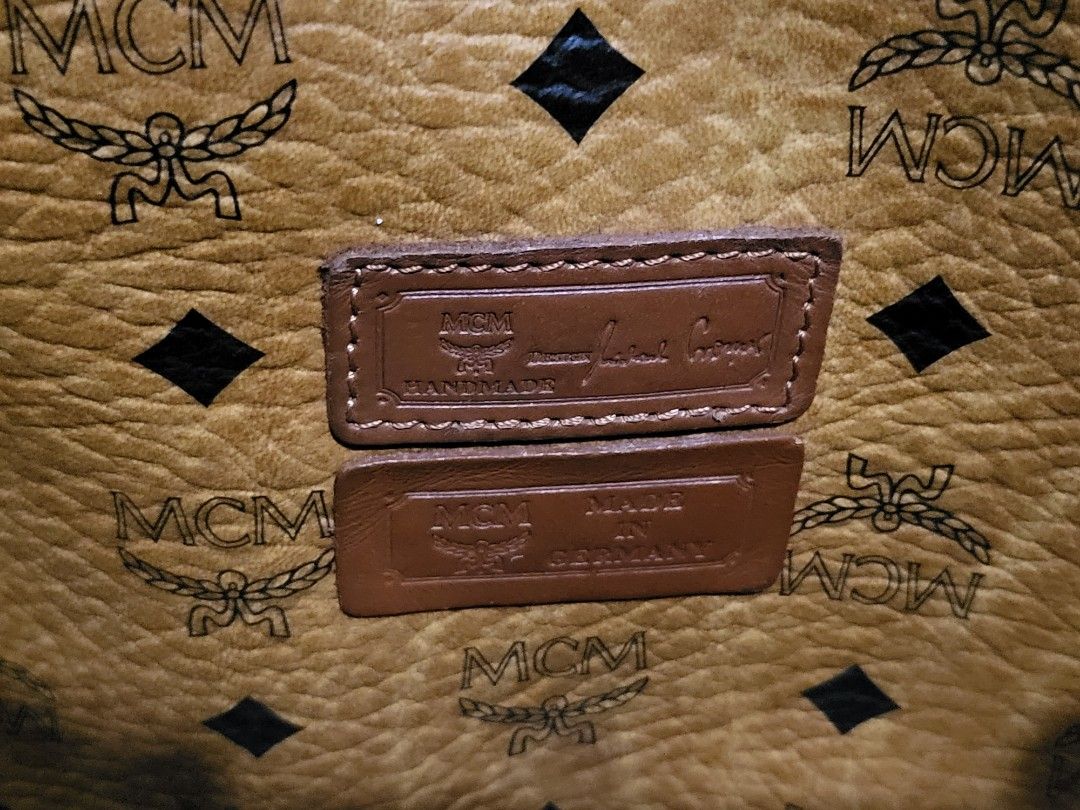 MCM Cognac Shoppers Bag (Category: Luxury Bags & Wallets) located in Antipolo. Submitted by waldge (Listing ID 1302169184, Image 3). Description: Authentic Bought in Japan Rarely used With small flaw (please refer to the last pic) Slightly negotiable.
