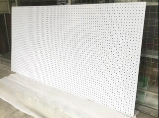 Metal Sheet / Peg Board White