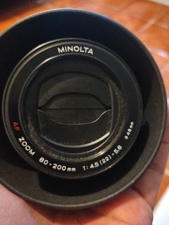 MINOLTA zoom 80-200mm 1:5(22)-6.6 46mm